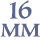 16 мм 16 мм